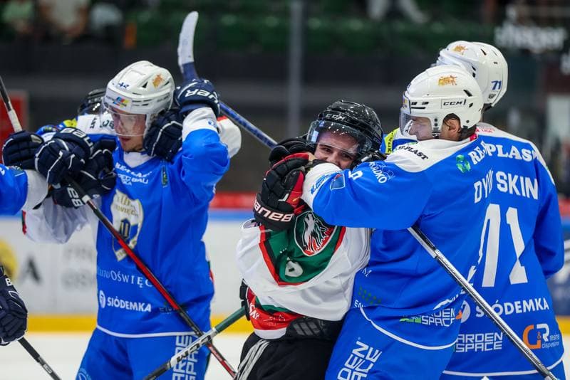 Ice Hockey. Tauron Hokej Liga. GKS Tychy - Re-Plast Unia Oswiecim. 17.09.2023