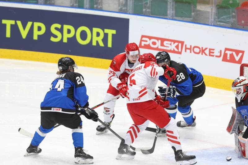 Ice Hockey. Men's Olympic Ice Hockey Qualifiers. Poland - Estonia. 08.02.2024