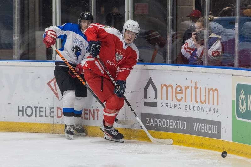 Ice Hockey. U20 World Championship Division 1B. Poland - Estonia. 11.12.2022