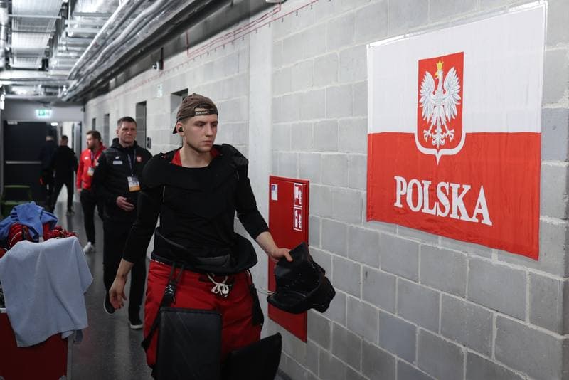 Ice Hockey. Olympic Qualification. Poland - Ukraine. 09.02.2024