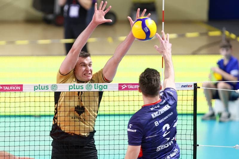 Volleyball. PlusLiga. GKS Katowice - Grupa Azoty ZAKSA Kedzierzyn-Kozle. 10.02.2024