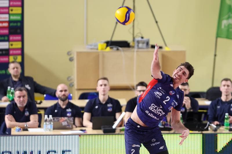 Volleyball. PlusLiga. GKS Katowice - Grupa Azoty ZAKSA Kedzierzyn-Kozle. 10.02.2024