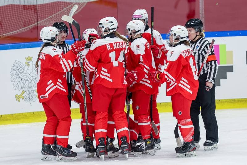Ice Hockey. Women's U18 World Championship Division 1B. Poland - Korea. 10.01.2023