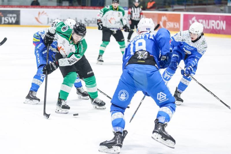 Ice Hockey. Tauron Hokej Liga. JKH GKS Jastrzebie - Re-Plast Unia Oswiecim. 18.12.2024