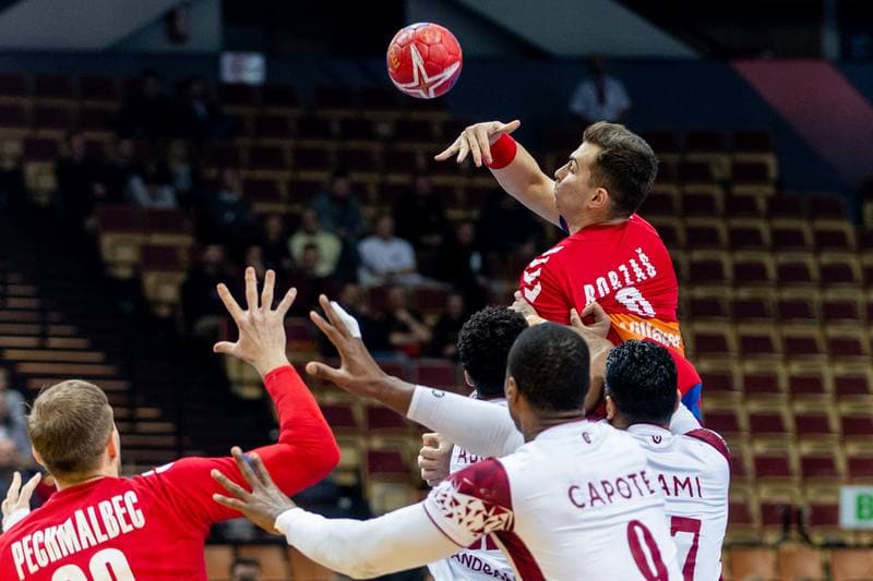 Handball. IHF World Men's Championship. Qatar - Serbia. 17.01.2023