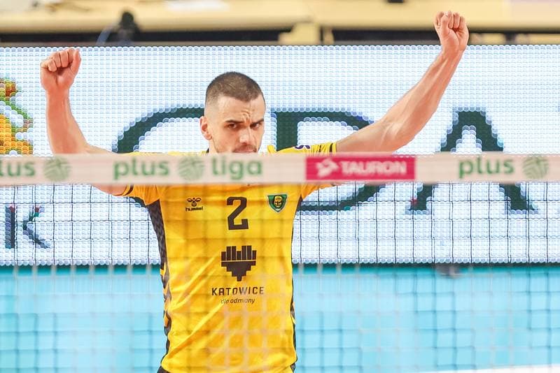 Volleyball. PlusLiga. GKS Katowice - Trefl Gdansk. 22.10.2023