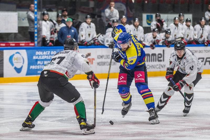 Ice Hockey. Polska Hokej Liga. GKS Tychy - Tauron Podhale Nowy Targ. 25.10.2020