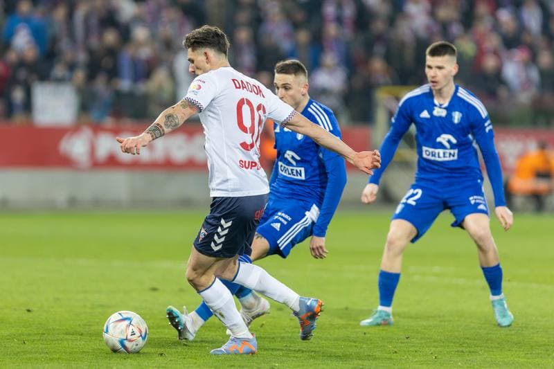 Football. PKO BP Ekstraklasa. Gornik Zabrze - Wisla Plock. 17.03.2023