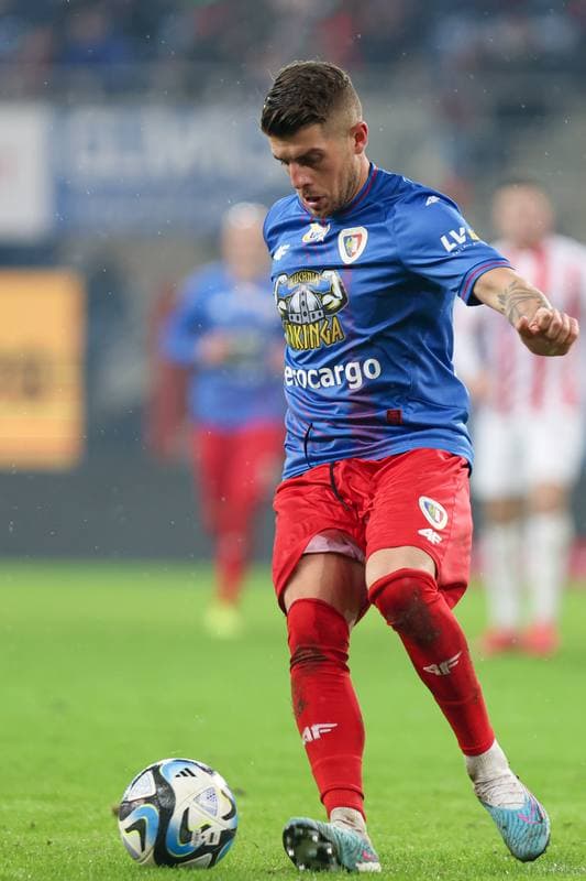Football. PKO BP Ekstraklasa. Piast Gliwice - Cracovia Krakow. 23.02.2024