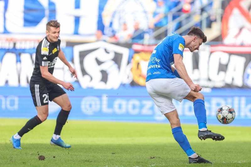 Football. Fortuna I Liga. Ruch Chorzow - LKS Lodz. 19.03.2023