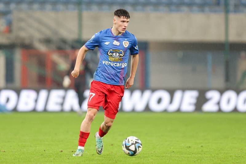 Football. PKO BP Ekstraklasa. Piast Gliwice - Cracovia Krakow. 23.02.2024
