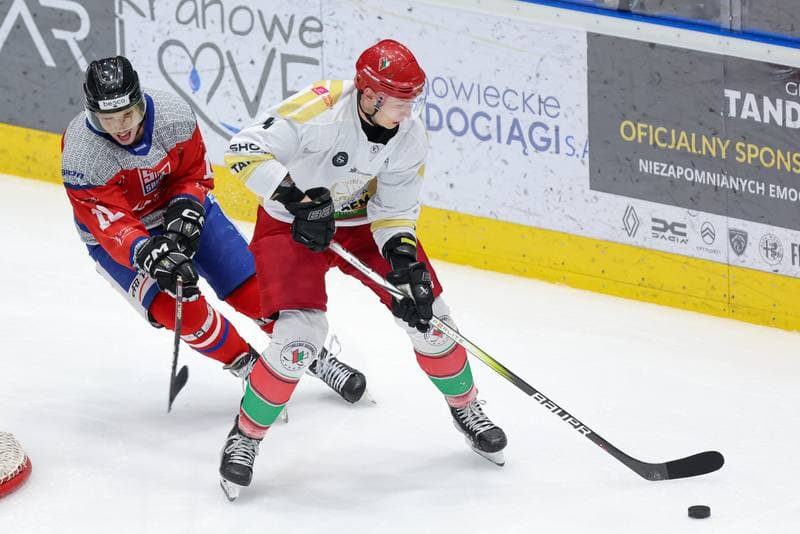 Ice Hockey. Tauron Hokej Liga. Zaglebie Sosnowiec - Marma Ciarko STS Sanok. 23.02.2024