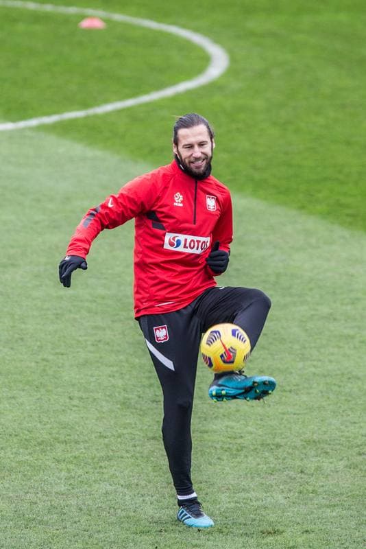 Football. Poland national team. Training. 12.11.2020