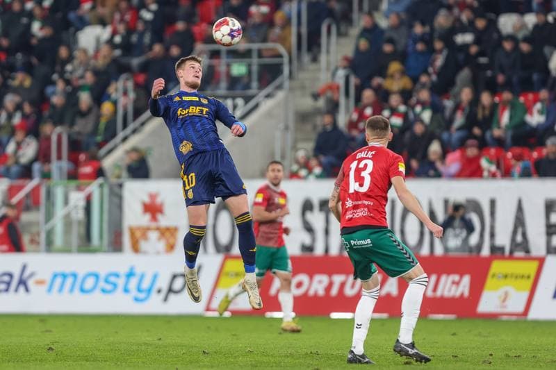 Football. Fortuna I Liga. Zaglebie Sosnowiec - Arka Gdynia. 12.11.2023