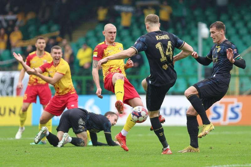 Football. Fortuna I Liga. GKS Katowice - Znicz Pruszkow. 02.03.2024