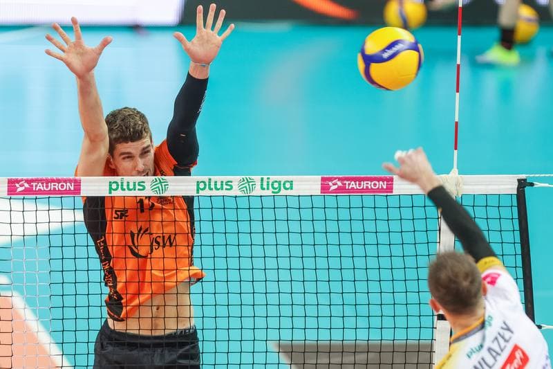 Volleyball. PlusLiga. Jastrzebski Wegiel - Trefl Gdansk. 09.04.2023
