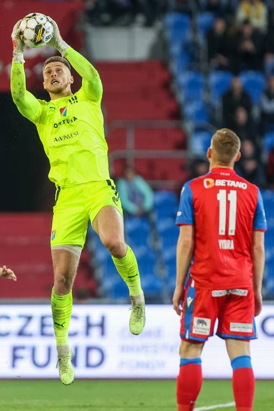 Football. Fortuna:Liga. Banik Ostrava - Viktoria Plzen. 16.04.2023
