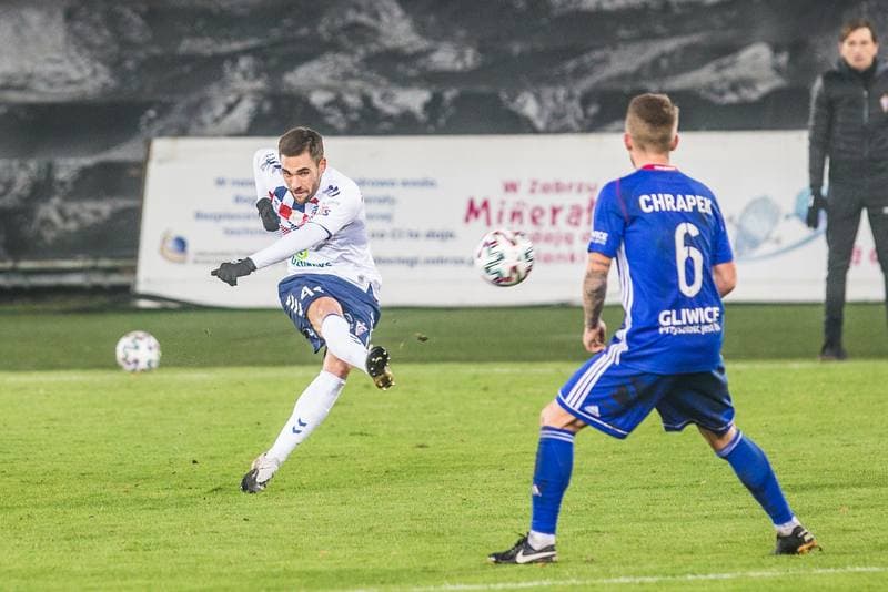 Football. PKO BP Ekstraklasa. Gornik Zabrze - Piast Gliwice. 20.11.2020