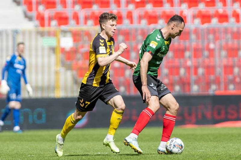 Football. Fortuna I Liga. GKS Tychy - GKS Katowice. 23.04.2023