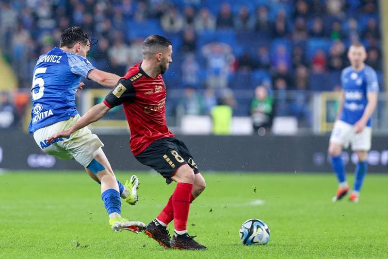 Football. PKO BP Ekstraklasa. Ruch Chorzow - Gornik Zabrze. 16.03.2024