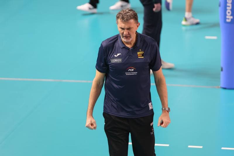 Volleyball. PlusLiga. GKS Katowice - PGE Giek Skra Belchatow. 09.12.2023