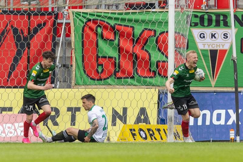 Football. Fortuna I Liga. GKS Tychy - Gornik Leczna. 29.04.2023