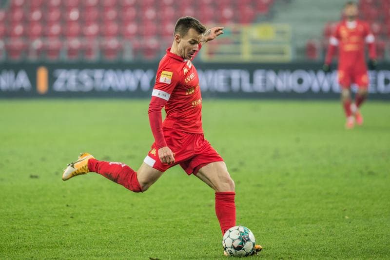 Football. Fortuna I Liga. GKS Tychy - Widzew Lodz. 03.12.2020