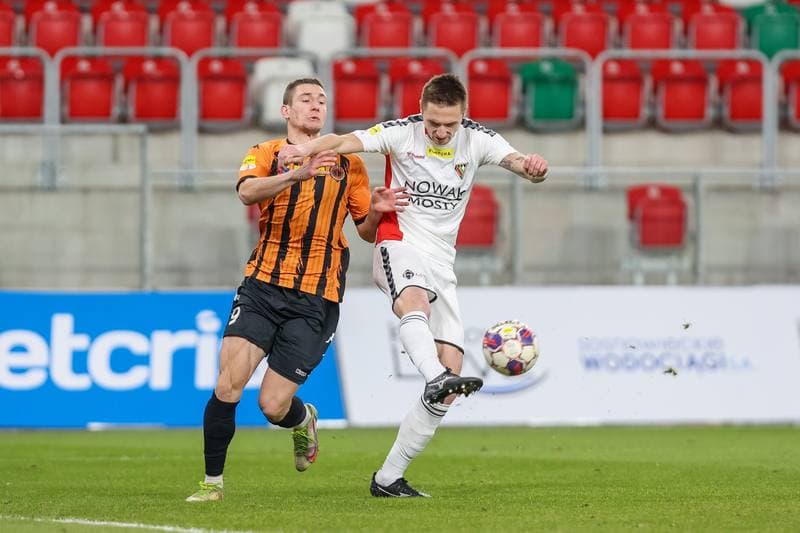 Football. Fortuna I Liga. Zaglebie Sosnowiec - Chrobry Glogow. 19.12.2023