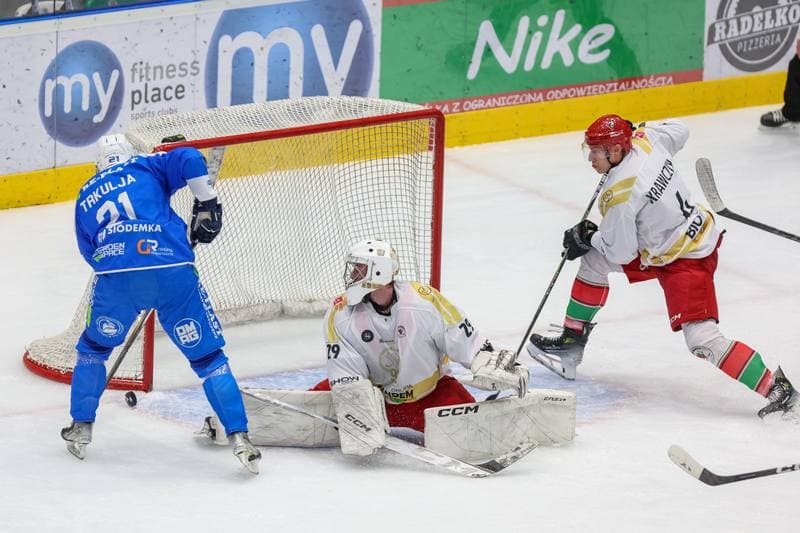 Ice Hockey. Tauron Hokej Liga. Zaglebie Sosnowiec - Re-Plast Unia Oswiecim. 22.12.2023