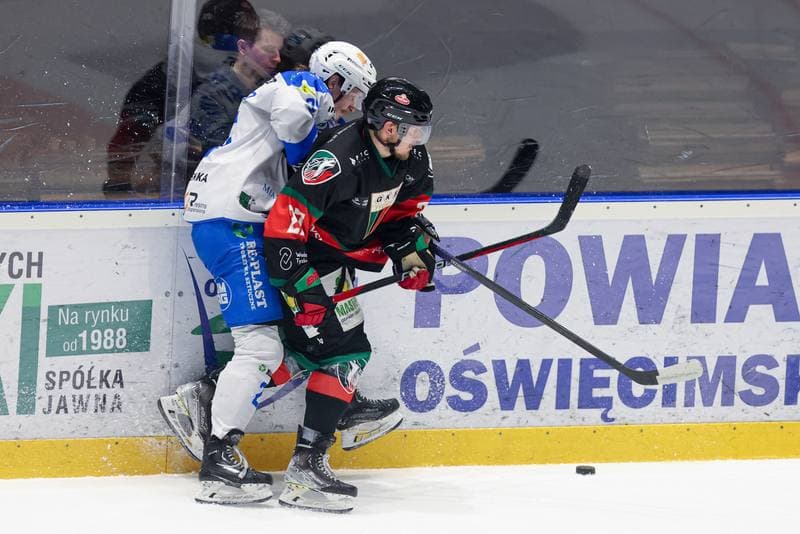 Ice Hockey. Tauron Hokej Liga. Re-Plast Unia Oswiecim - GKS Tychy. 24.03.2024