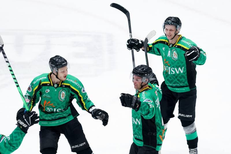 Ice Hockey. Tauron Hokej Liga. Zaglebie Sosnowiec - JKH GKS Jastrzebie. 05.01.2024