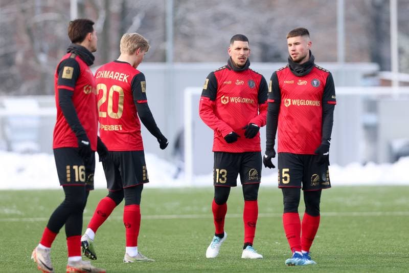Football. Sparing. Gornik Zabrze - MFK Karvina. 19.01.2024