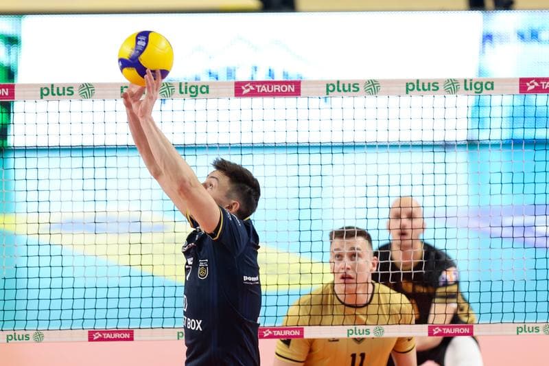 Volleyball. PlusLiga. GKS Katowice - Projekt Warszawa. 19.01.2024