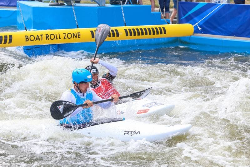 Canoe Slalom. European Games. Miquel Trave - . 02.07.2023