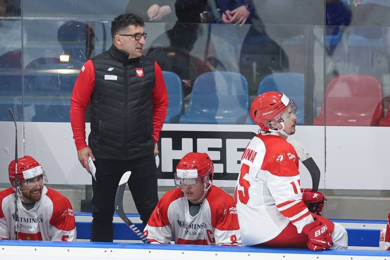 Ice Hockey. Friendly Match. Poland - Slovenia. 18.04.2024