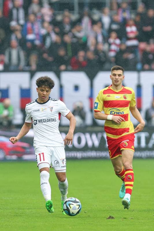 Football. PKO BP Ekstraklasa. Gornik Zabrze - Jagiellonia Bialystok. 02.03.2024