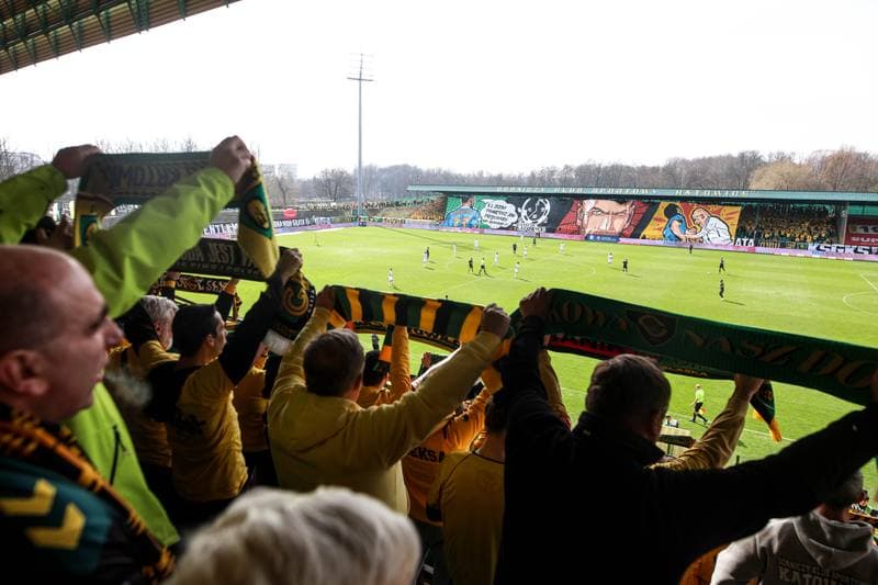 Football. PKO BP Ekstraklasa. GKS Katowice - Zaglebie Lubin. 09.03.2025