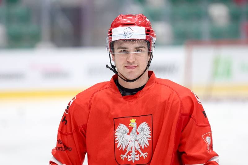 Ice Hockey. Poland national team. Training. 30.04.2024