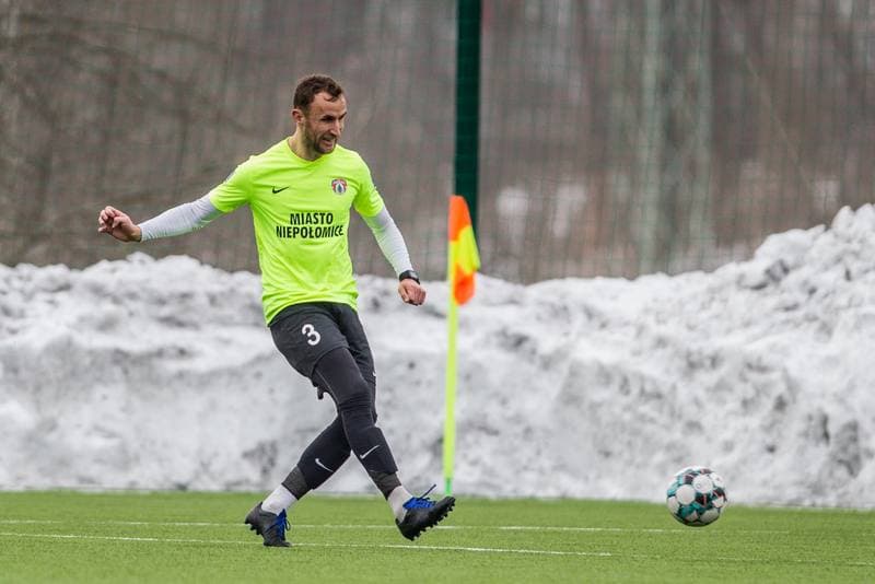 Football. Sparing. Odra Opole - Puszcza Niepolomice. 22.01.2021