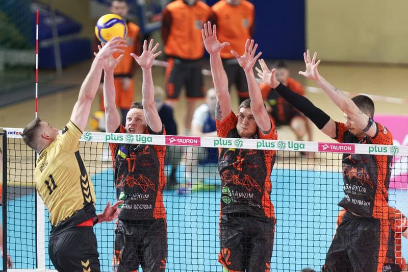 Volleyball. PlusLiga. GKS Katowice - Barkom Kazany Lwow. 28.03.2024