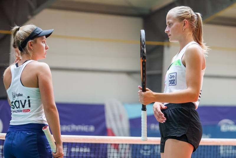Tennis. Lotto SuperLiga. KT Kubala Ustron - Osavi Tennis Team Kalisz. 06.08.2023