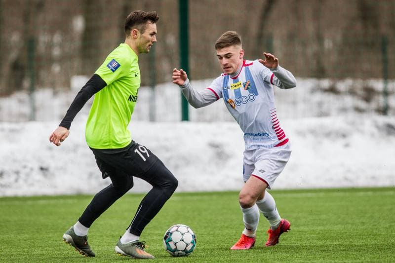 Football. Sparing. Odra Opole - Puszcza Niepolomice. 22.01.2021