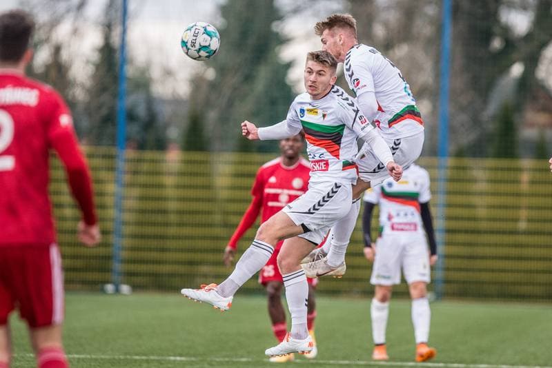 Football. Sparing. GKS Tychy - Fotbal Trinec. 23.01.2021