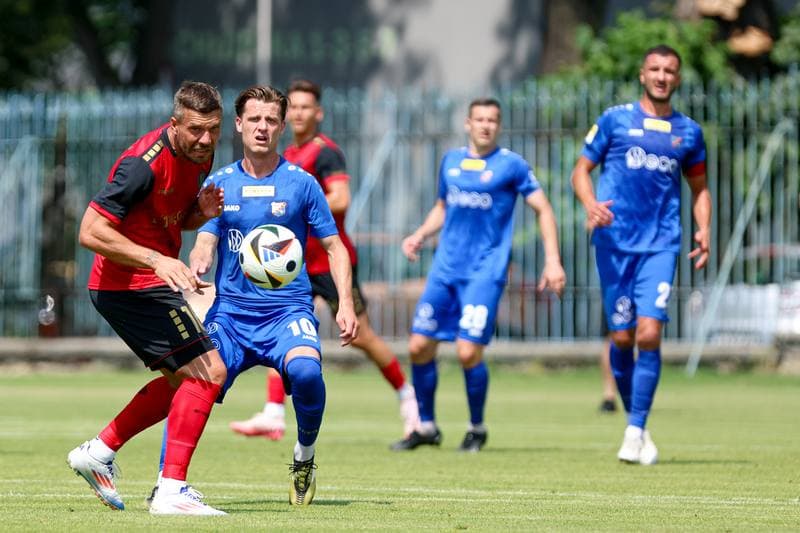 Football. Sparing. Gornik Zabrze - Odra Opole. 29.06.2024