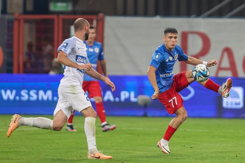 Football. PKO BP Ekstraklasa. Piast Gliwice - Ruch Chorzow. 26.08.2023