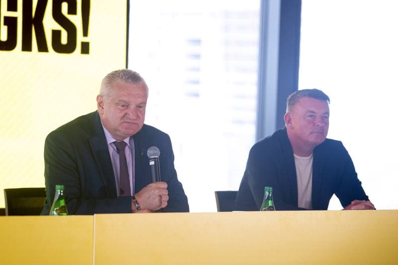 Football. GKS Katowice. Press Conference. 17.07.2024