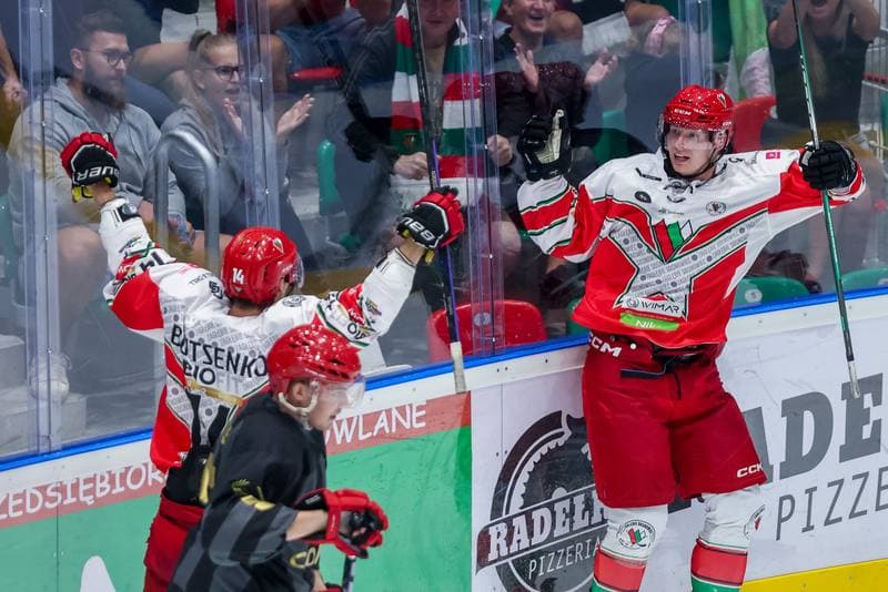 Ice Hockey. Tauron Hokej Liga. Zaglebie Sosnowiec - Comarch Cracovia. 10.09.2023