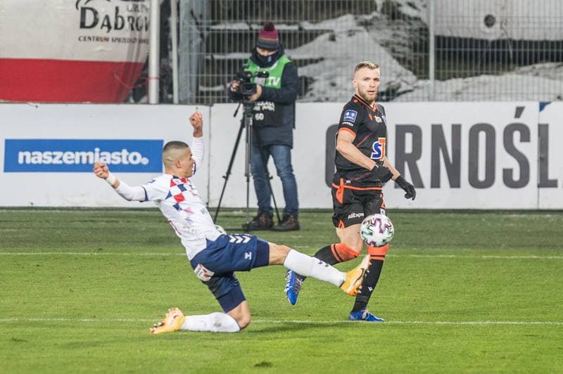 Football. PKO BP Ekstraklasa. Gornik Zabrze - Lech Poznan. 30.01.2021