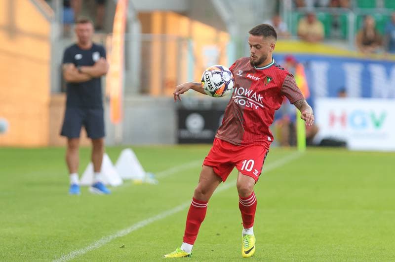 Football. Betclic II Liga. Zaglebie Sosnowiec - Olimpia Grudziadz. 21.07.2024