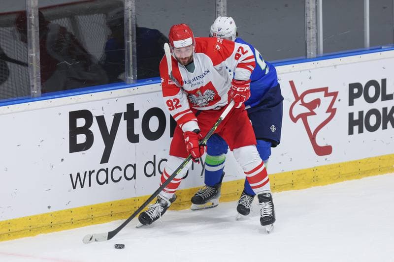 Ice Hockey. Friendly Match. Poland - Slovenia. 18.04.2024